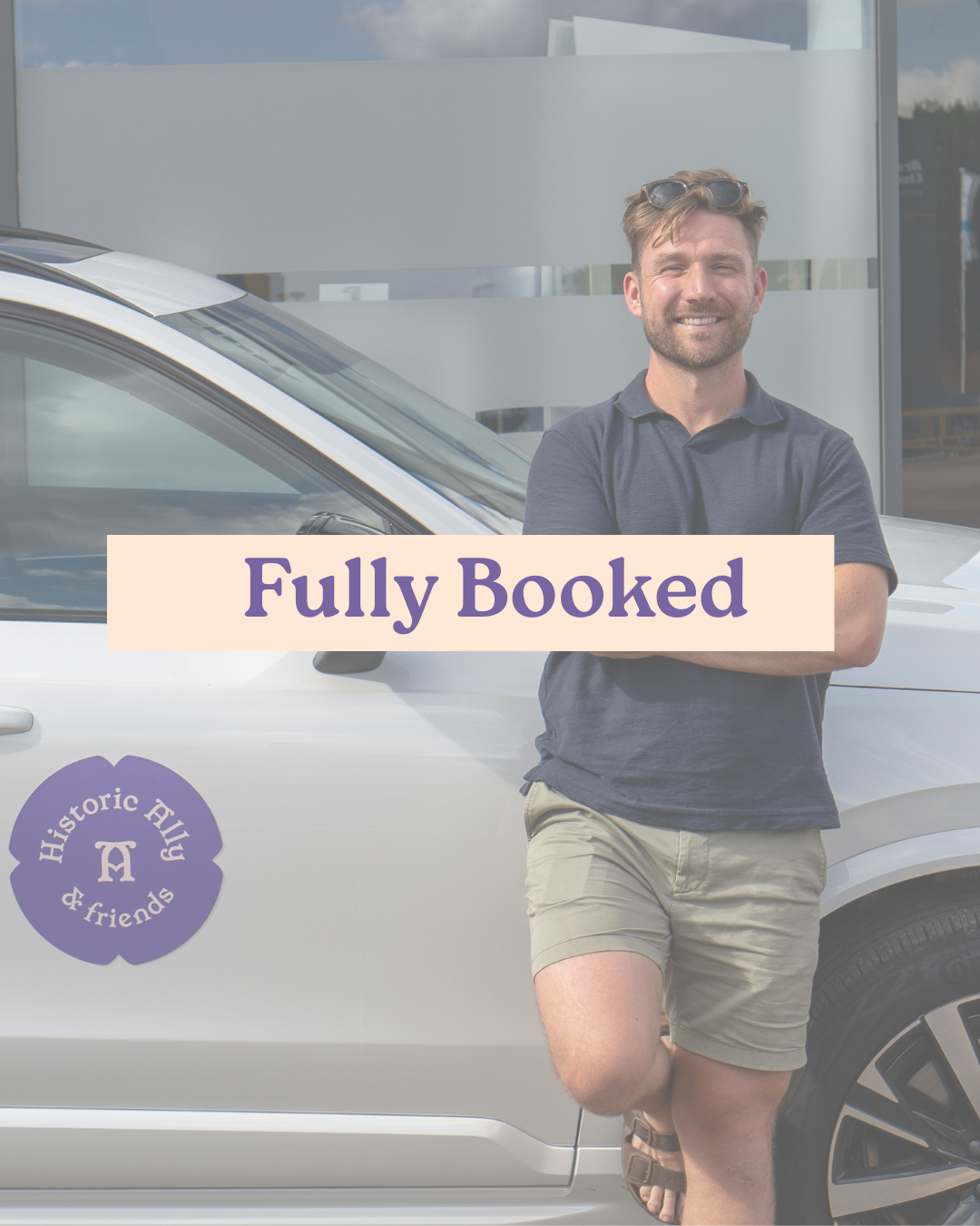 Fully booked with car